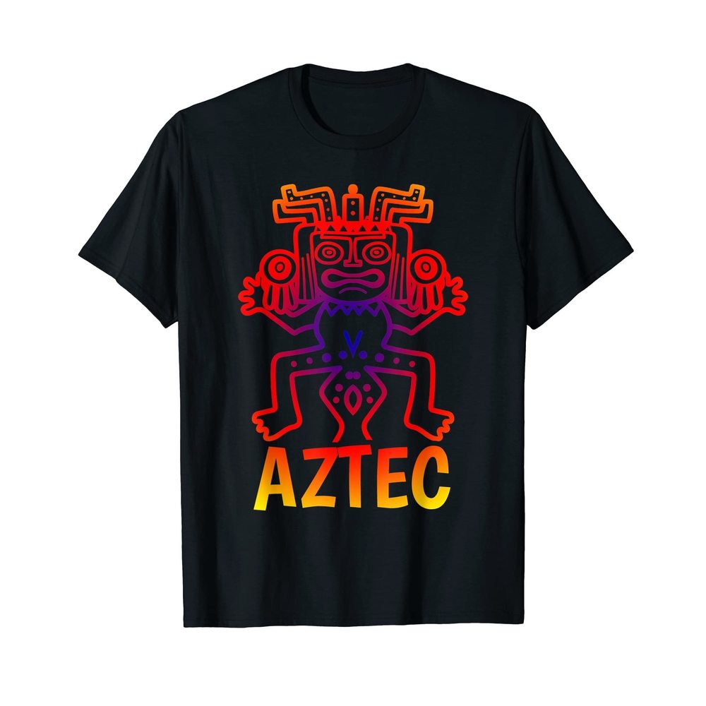 Aztec Mythology Art God Mesoamerica Central America Mexico T-Shirt